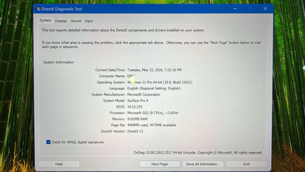 Microsoft Surface Pro 9 with 5G