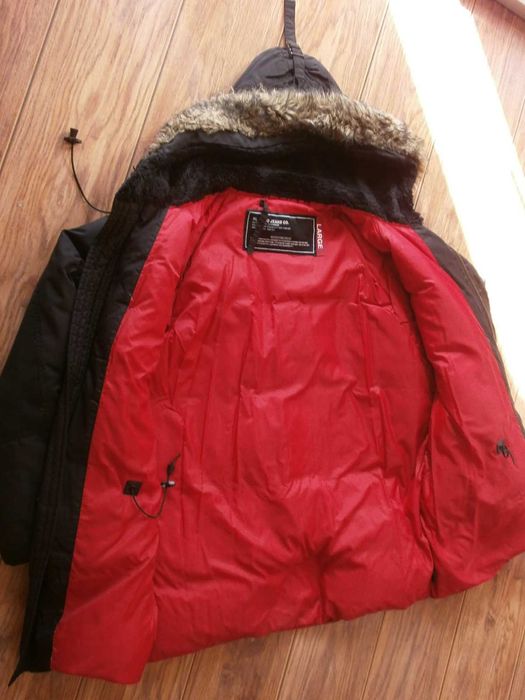 XL POLO Sport Down Дебела Парка Пухена с Качулка