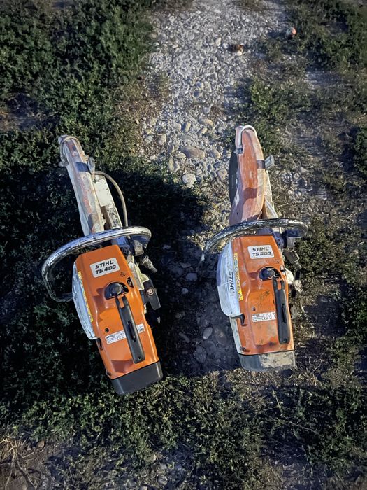 Stihl TS400 Drujba taiat debitat beton asfalt fier
