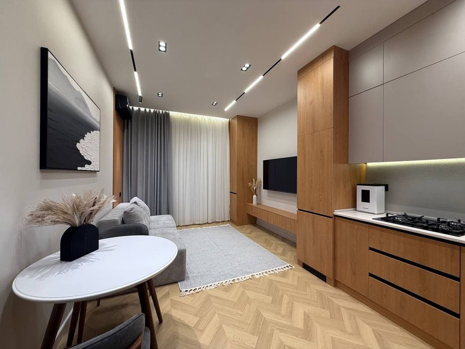 2/8/9 ЖК Bi Sado,мост Авиатор, новостройка,новый ремонт,с мебелью,45м2