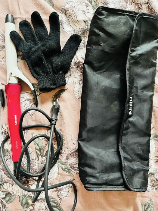 Маша за коса Филипс Philips с приставки и торбичка