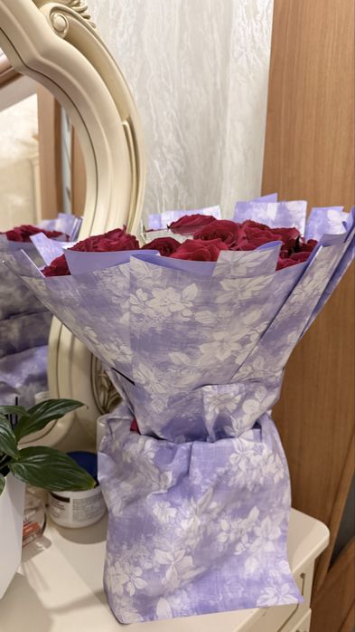 Цветы с зерколом