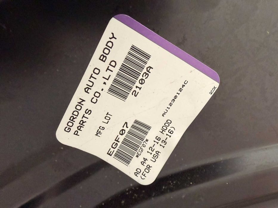 Capota Audi A4 B8 facelift 2013 cod OEM 8K0823029