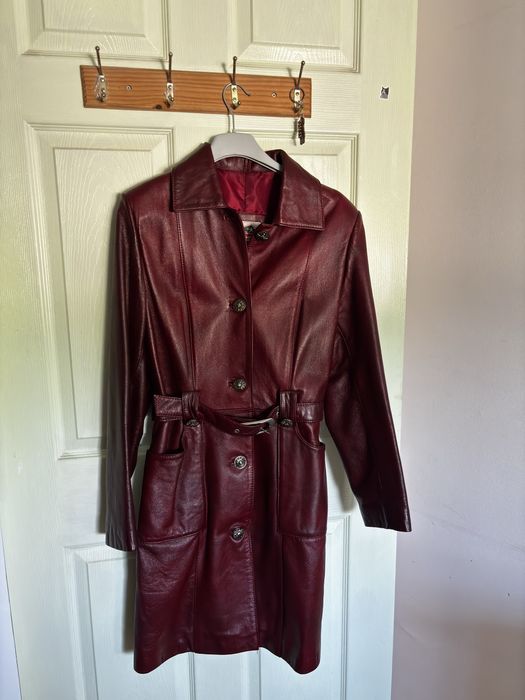 Palton/Haina de piele vintage