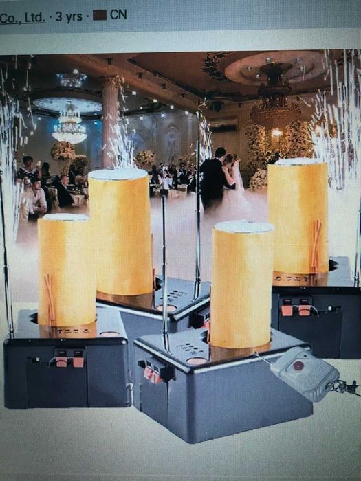 Фейерверки, салюты, холодный фонтан