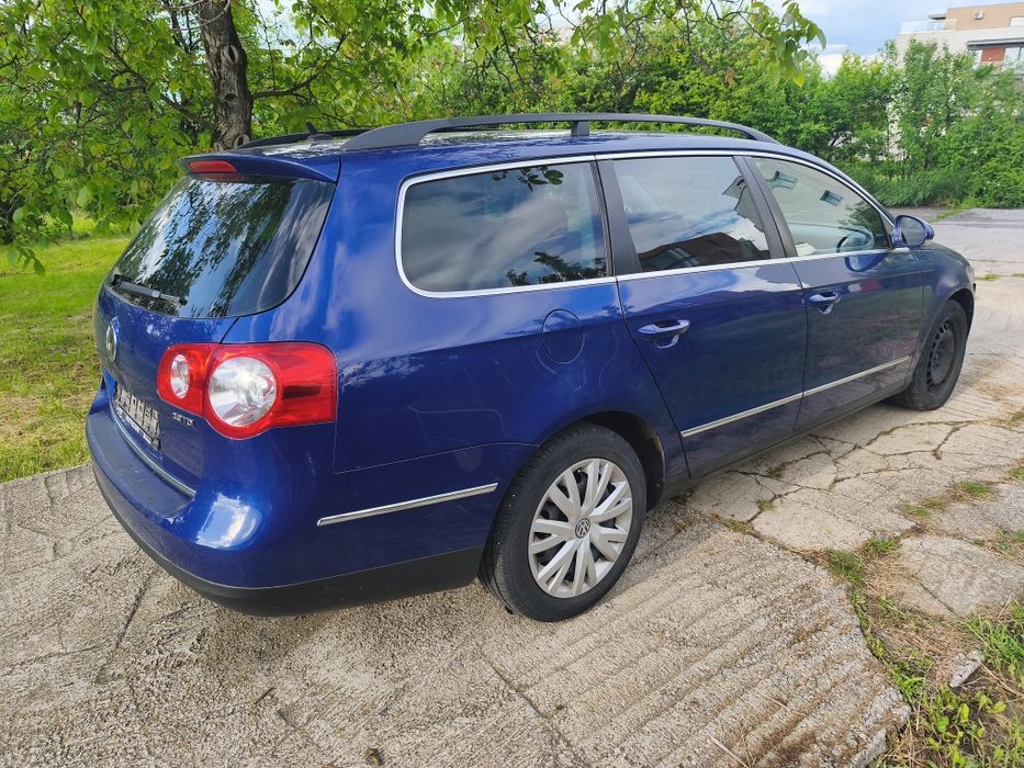 Bară spate albastră LC5E Volkswagen Passat B6 break variant 2005-2010