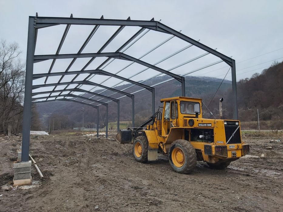 Hale metalice structura metalica 10x30x4m service auto