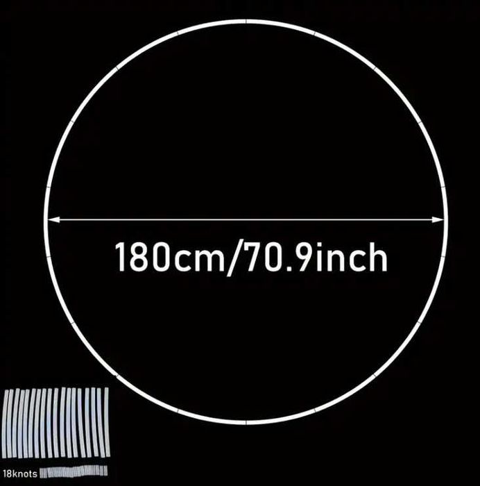 Сглобяема разглобяема арка за партита, сватби, събития диаметър 180см