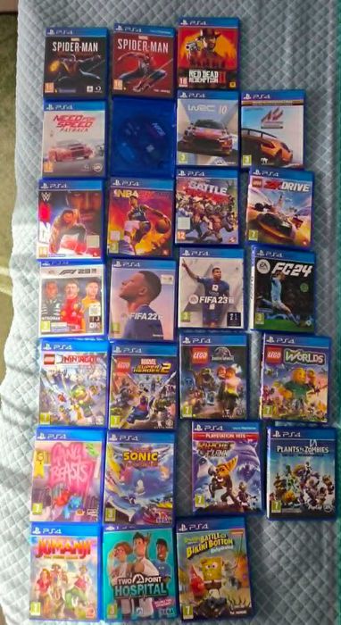 колекция игри за Playstation 4