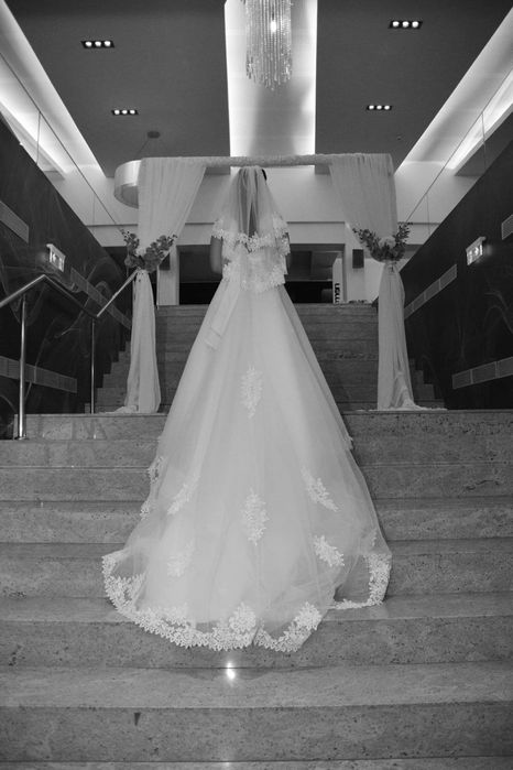 Rochie mireasa în A line