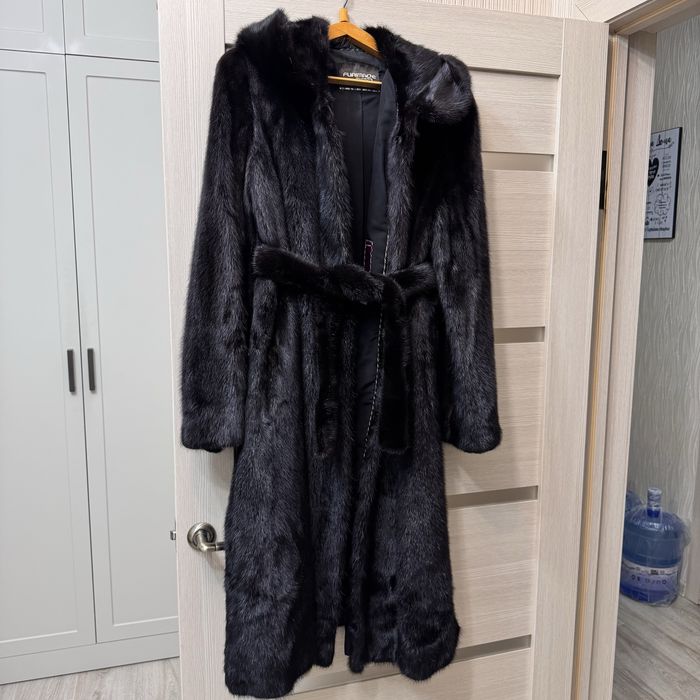 Норковая шуба L-XL(48-52)
