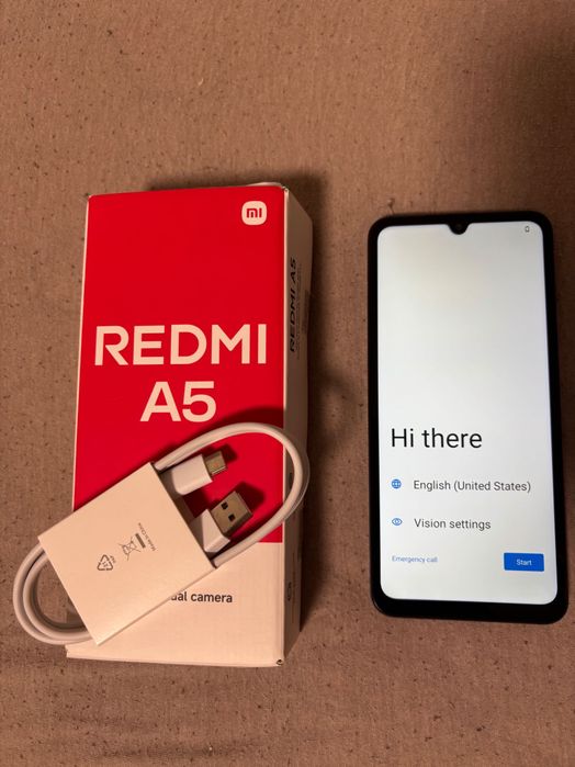 Чисто нов телефон Redmi A5