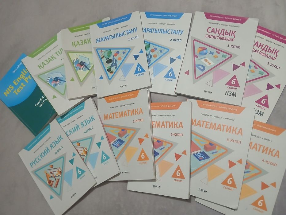 Книги для подготовки к НИШ/НЗМ