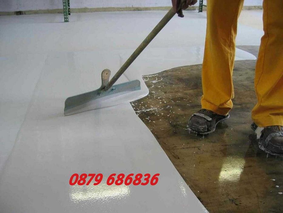 Самонивелиращ под. Саморазливна замазка. Епоксиден и полиуретанов под