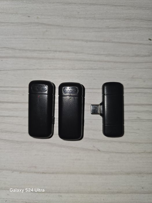 Двоен безжичен микрофон за телефон (Type-C) - Plug & Play