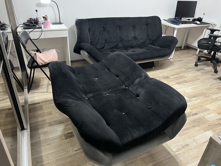 Canapea+Fotoliu extensibile