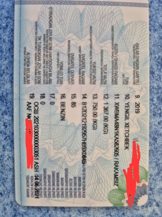 Spark Спарк 2019 кам юрган тоза