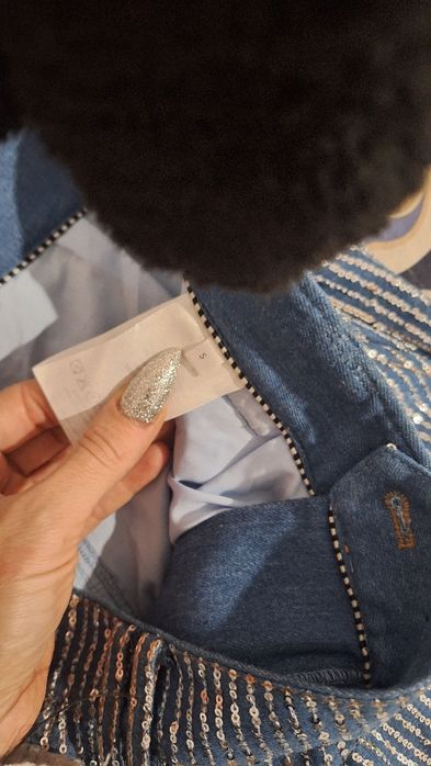 Страхотни дънки с паети!