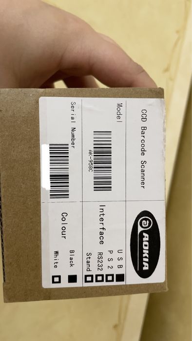 Комплект Aokia: термопринтер, чековый принтер, штрих-код сканер