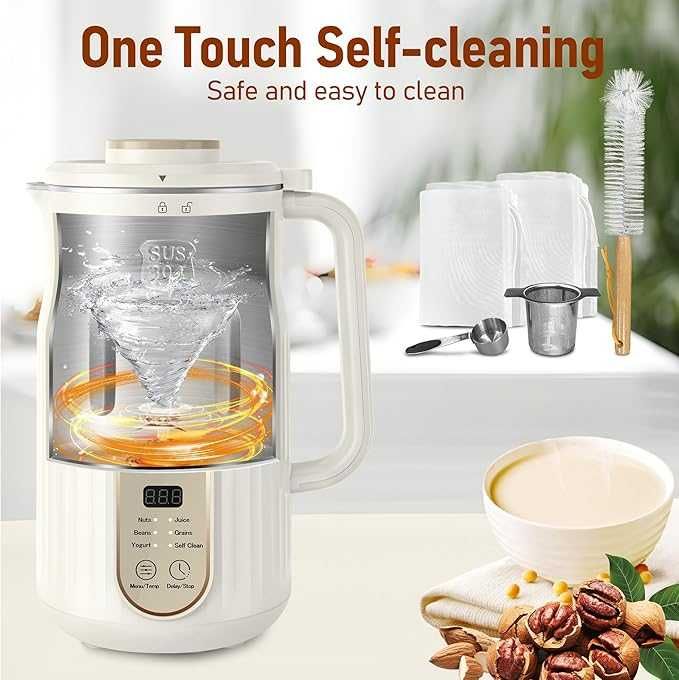 AlfaBot N2 Aparat automat de făcut lapte de migdale ,lapte vegetal