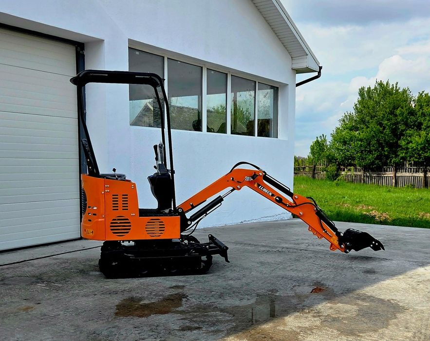 Miniexcavator Lubeck W 100, 1 tonă~Nou~