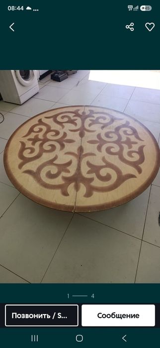 Продаются Круглый стол, табуретки, көрпе