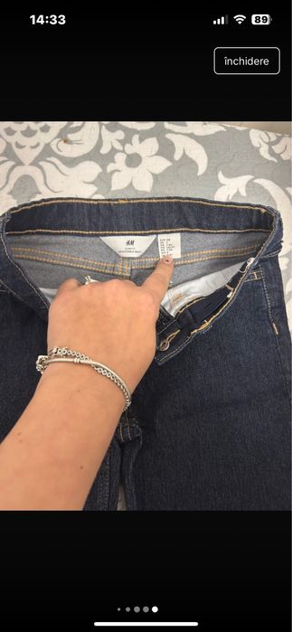 Tricou tommy adidas si blugi Hm  7-8 ani