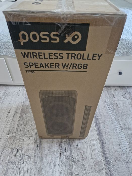 Boxă portabilă wireless cu lumini rgb