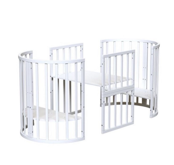 кроватки трансформер круг,овал 9в1