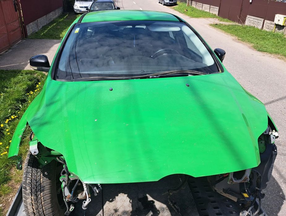 Piese Ford Focus 3 CB8 1.6tdci an 202 verde Capota Usa stanga dreapta fata spate Aripa stanga dreapta fata Haion Stop stanga dreapta haion aripa Bara