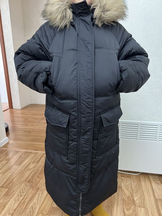 Зимняя куртка черная