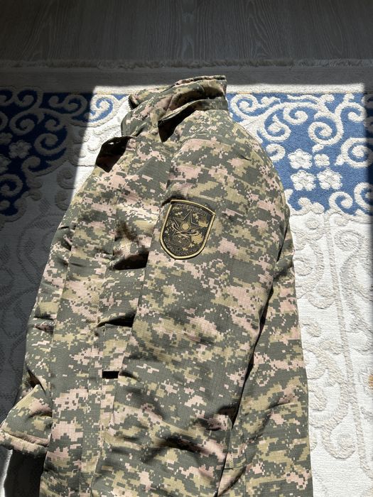 Бушлат военный + ушанка с какардой