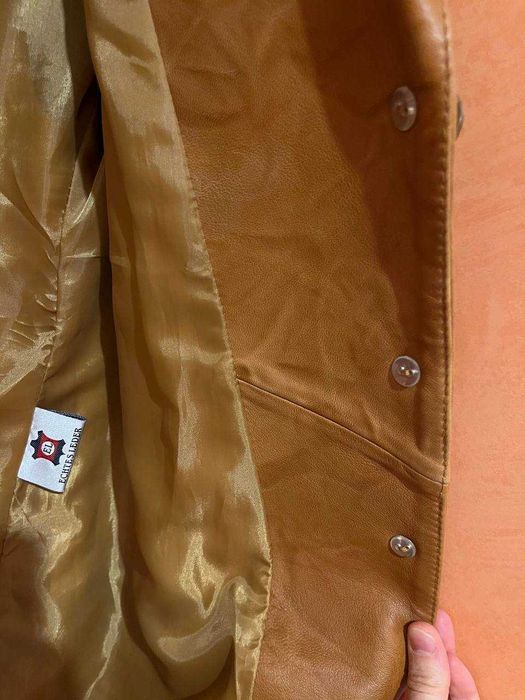 СРОЧНО кожаный пиджак женский