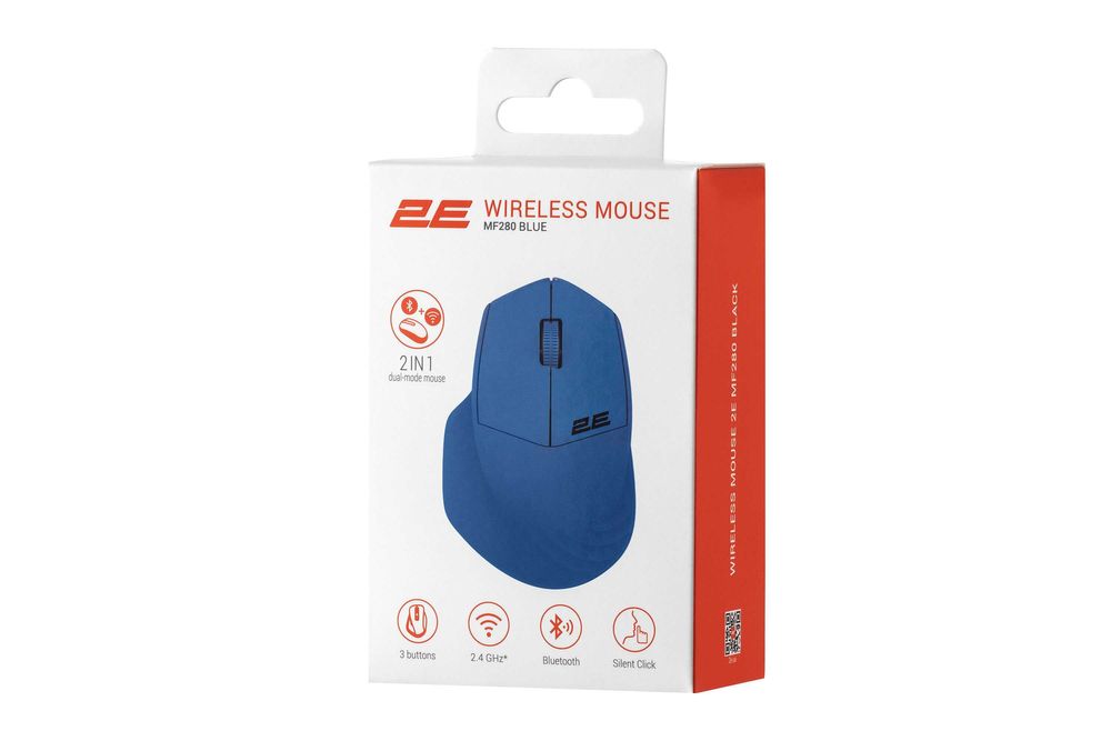 } Mouse 2E MF280 Silent WL BT Blue
