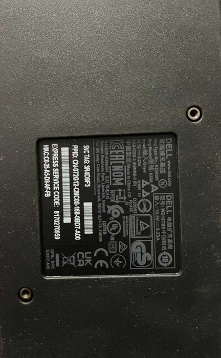 Docking station Dell WD19TBS