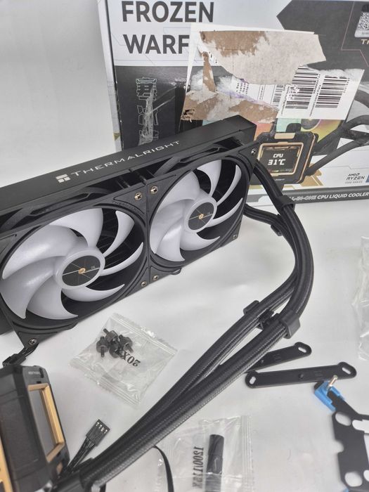 Cooler CPU Thermalright Frozen Warframe 240 Black ARGB (Fără Pastă)
