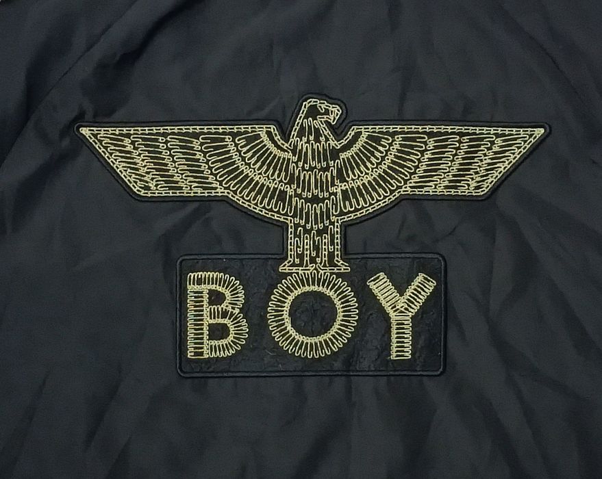 Boy London Bomber Jacket оригинално яке M черен бомбър яке