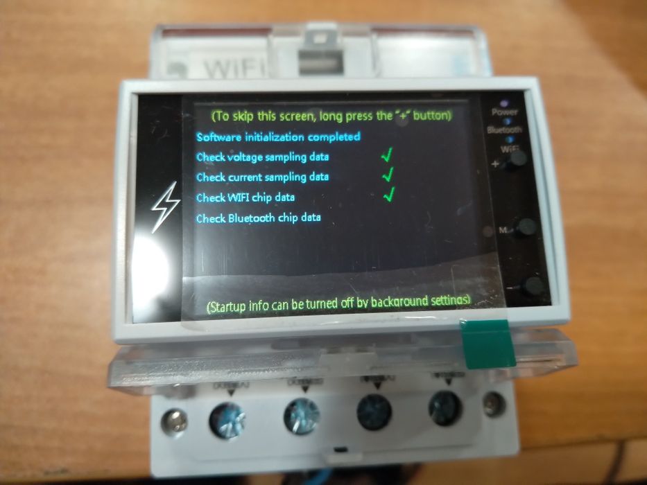 100A монофазен реле/бушон/електромер/ Wifi