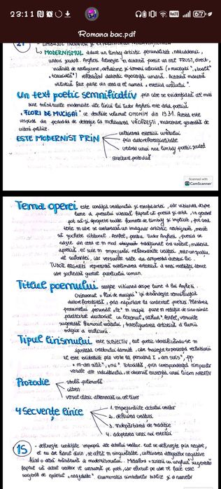 Eseuri Pdf Romana BAC