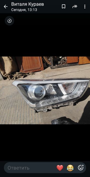 Фара Hyundai creta