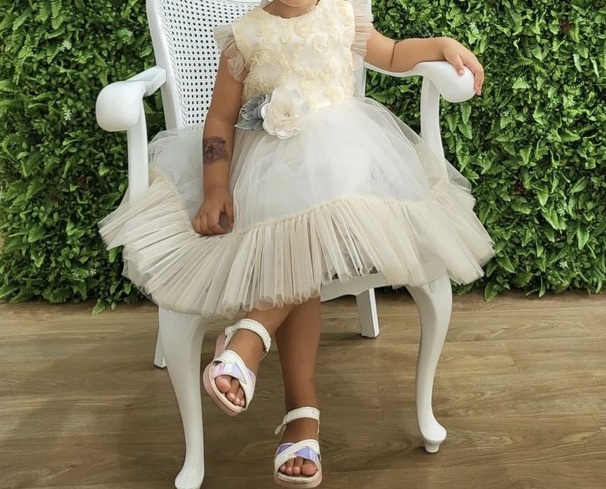 2 Официални Рокля за момиченце 5-6