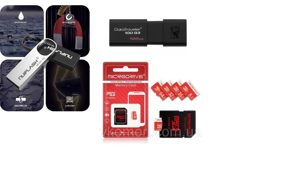 Память DDR2/DDR3/DDR4 /DDR5 USB различные карты памяти microSD и др