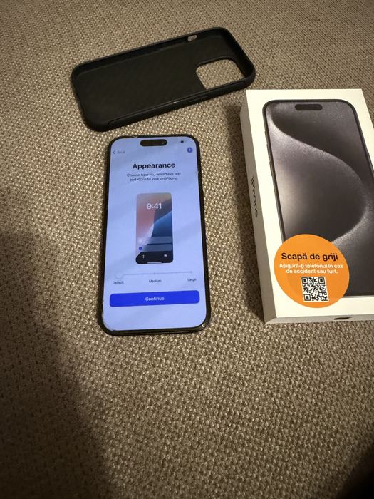 Iphone 15 PRO 128GB black titanium