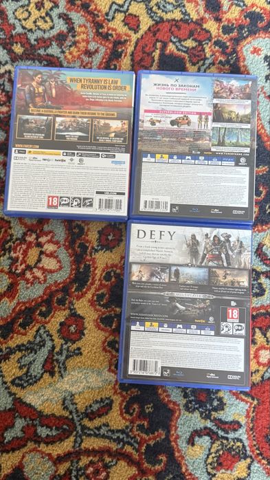 Диски ps4 ps5.