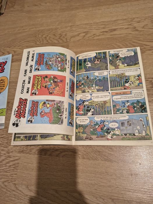 Benzi desenate editura egmont Mickey Mouse...nr 3 și 7 1994