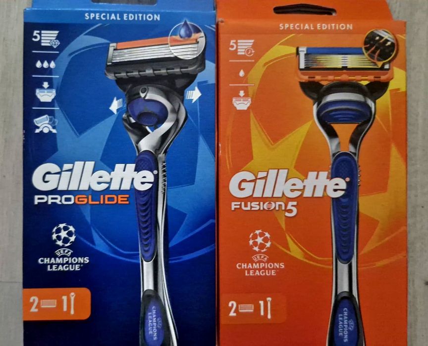Aparat Gillette Proglide, Proshield, Fusion