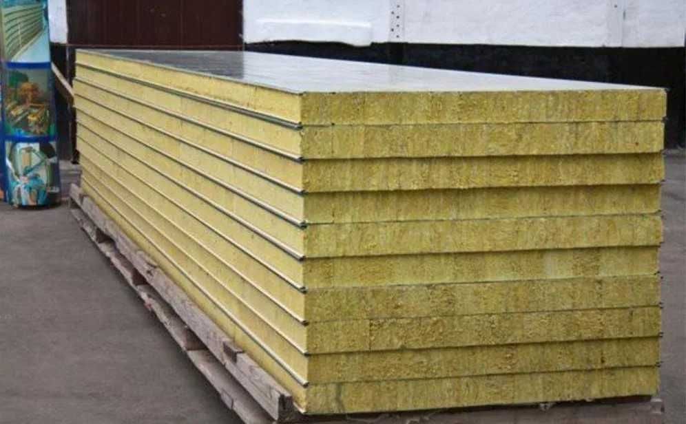 Базальт Базальтовая мин вата плиты Дюбель гвоздь Сэндвич панель панели