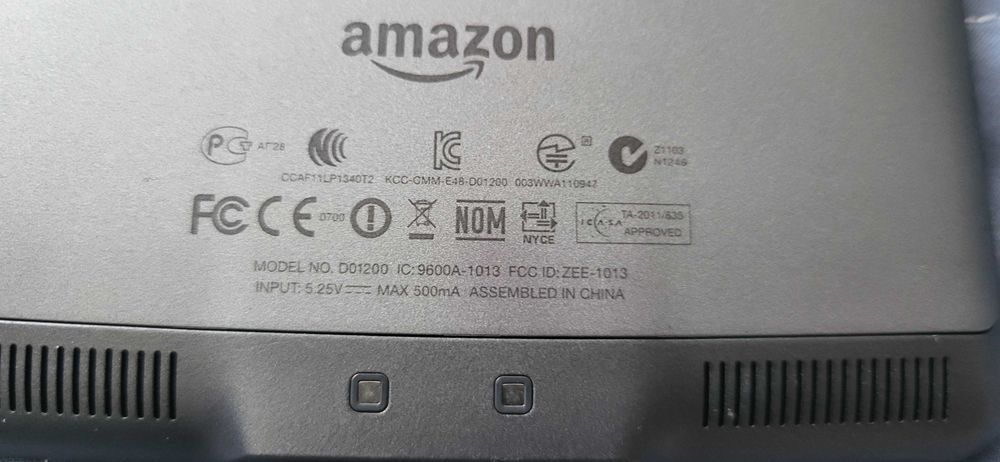 Kindle D01200 de piese ia curent dar nu face nimic