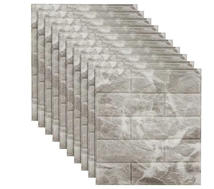 Самозалепващи тапети за стена, тип панели