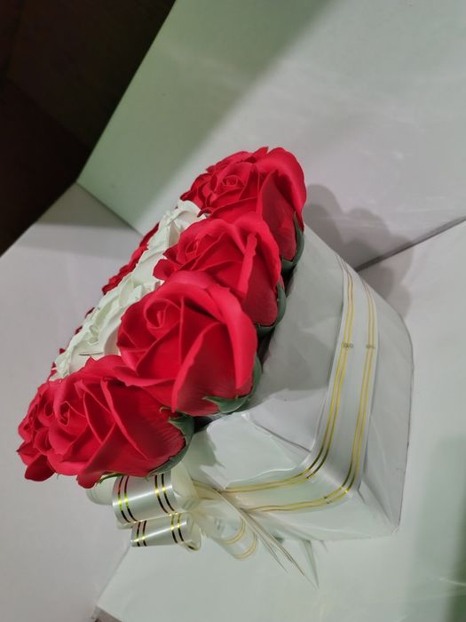 Inima din trandafiri sapun